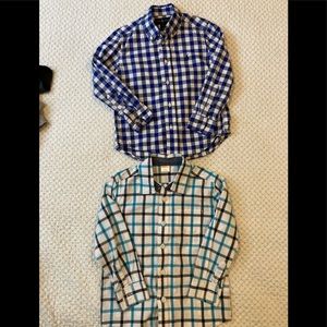 Two button down shirts